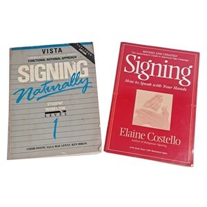 Signing: How To Speak With Your Hands & Signing Naturally Workbook Level 1